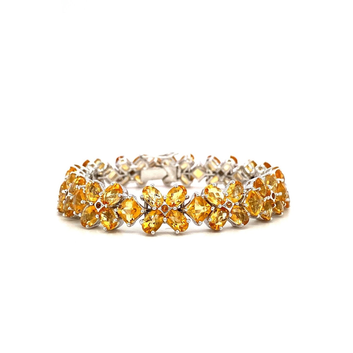 Citrine Bracelet in .925 Sterling Silver - KSD 4071