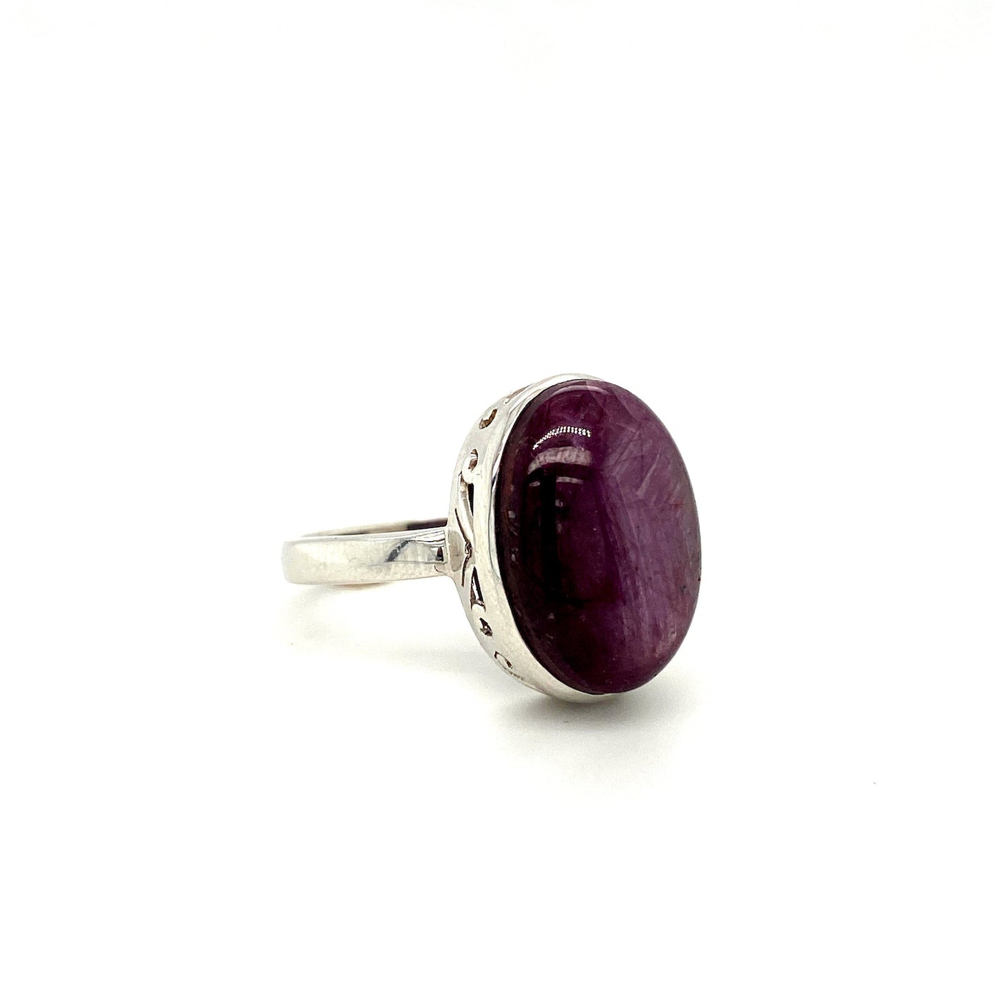 Ruby Ring in .925 Sterling Silver - KSR 11602
