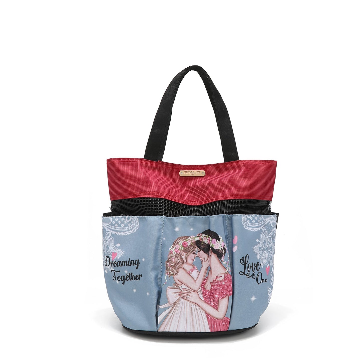 CONVENIENT PRINTED ORGANIZER BAG