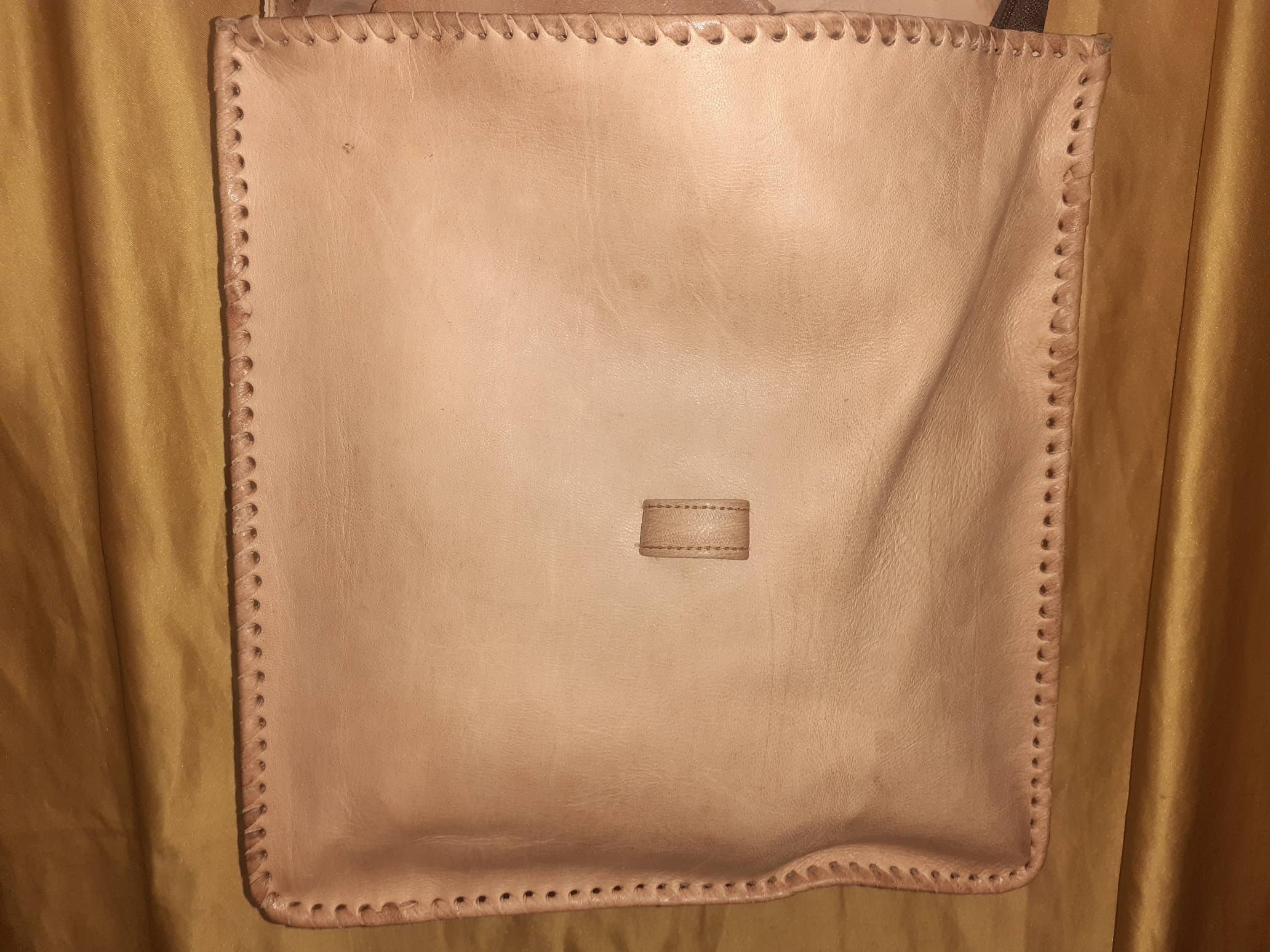 Bolso Cuadrado  de cuerno Grande