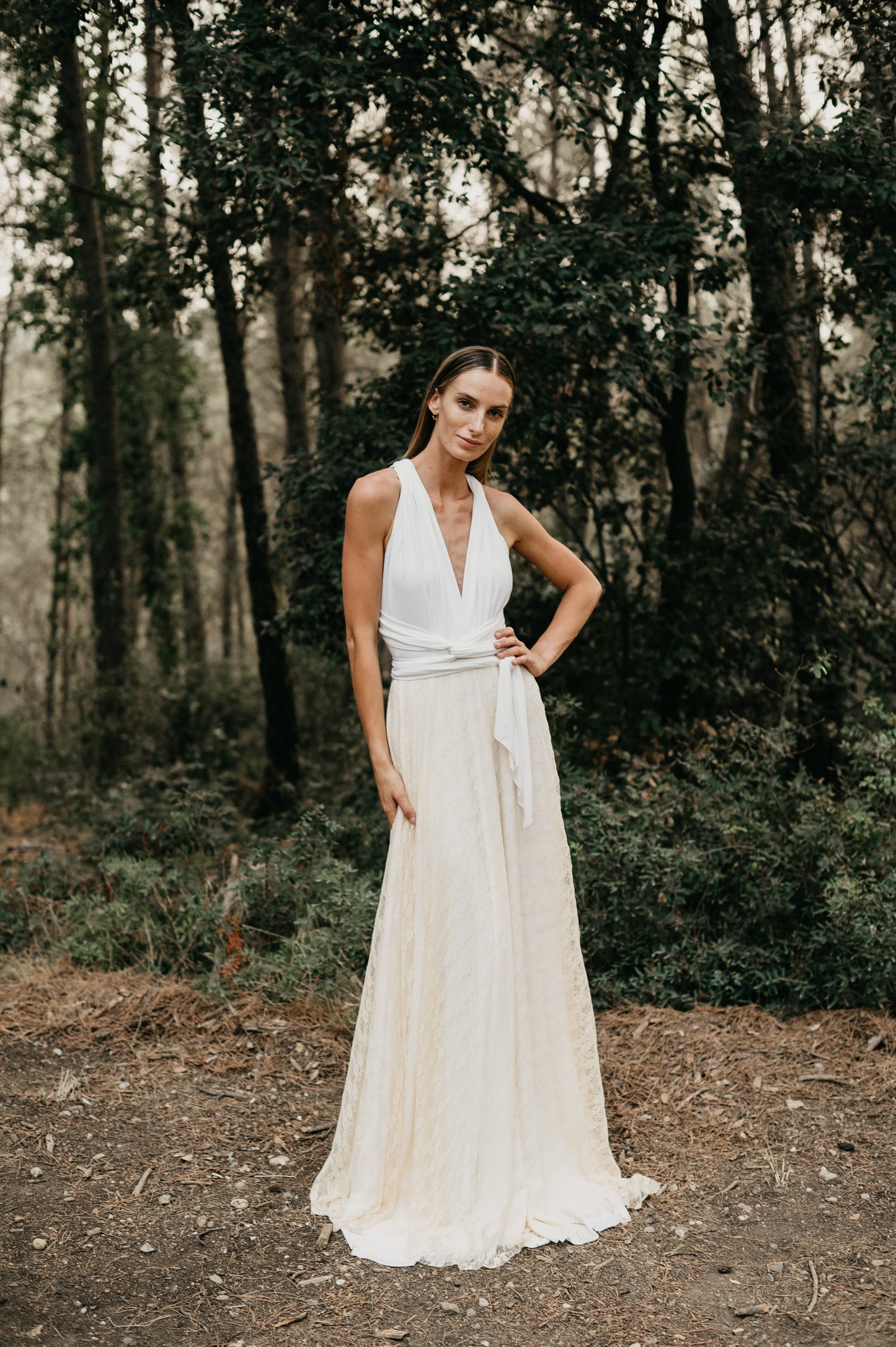 LACE OVERSKIRT