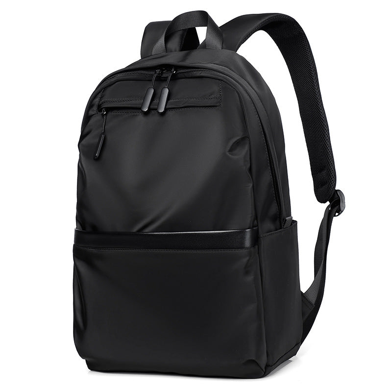 Premium Waterproof High-Density Nylon Backpack for Men & Women | Durable, Fashionable & Lightweight Urban Travel Bag | Black Laptop Backpack for Work, School & Daily Commute | Perfect for Urban Exploration & Minimalist Design Lover