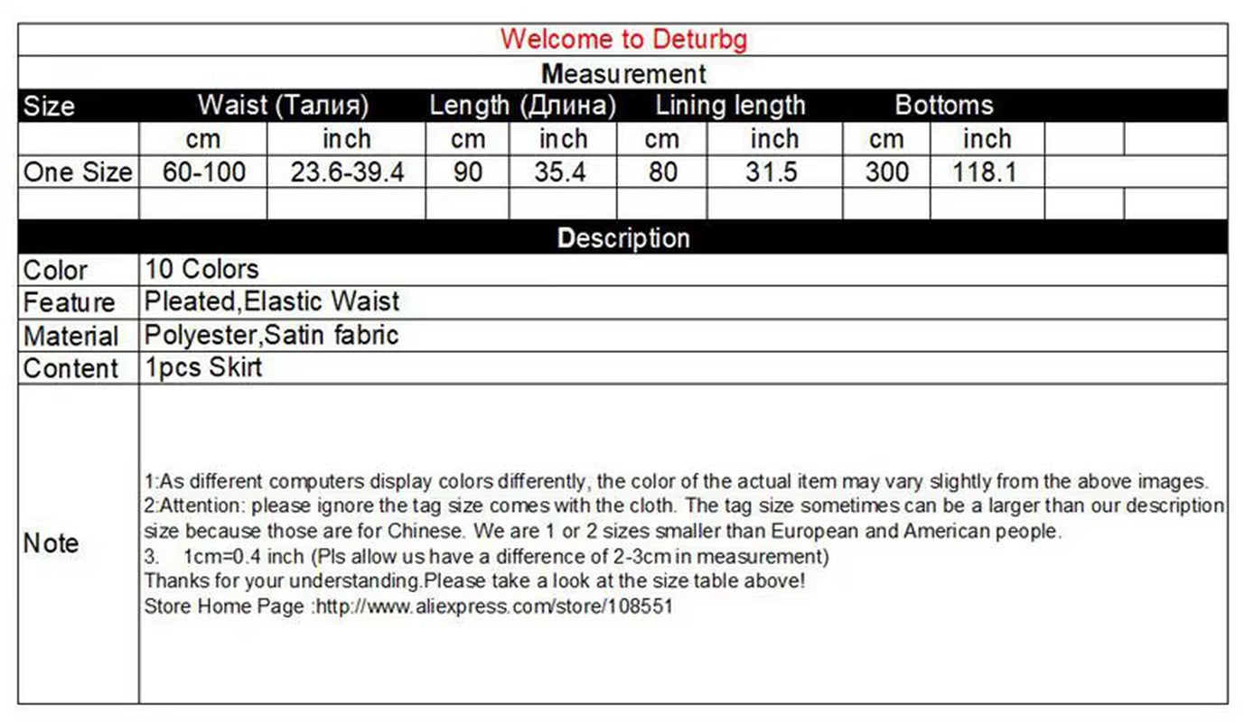 Korean Women Fashion Pleated Satin Long Skirt Female Chic Streetwear Elastic High Waist Red Skirts Saia 2024 Autumn Winter SK245