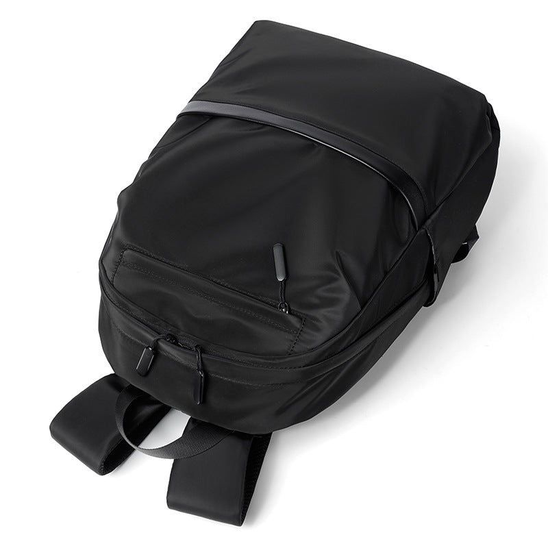 Premium Waterproof High-Density Nylon Backpack for Men & Women | Durable, Fashionable & Lightweight Urban Travel Bag | Black Laptop Backpack for Work, School & Daily Commute | Perfect for Urban Exploration & Minimalist Design Lover