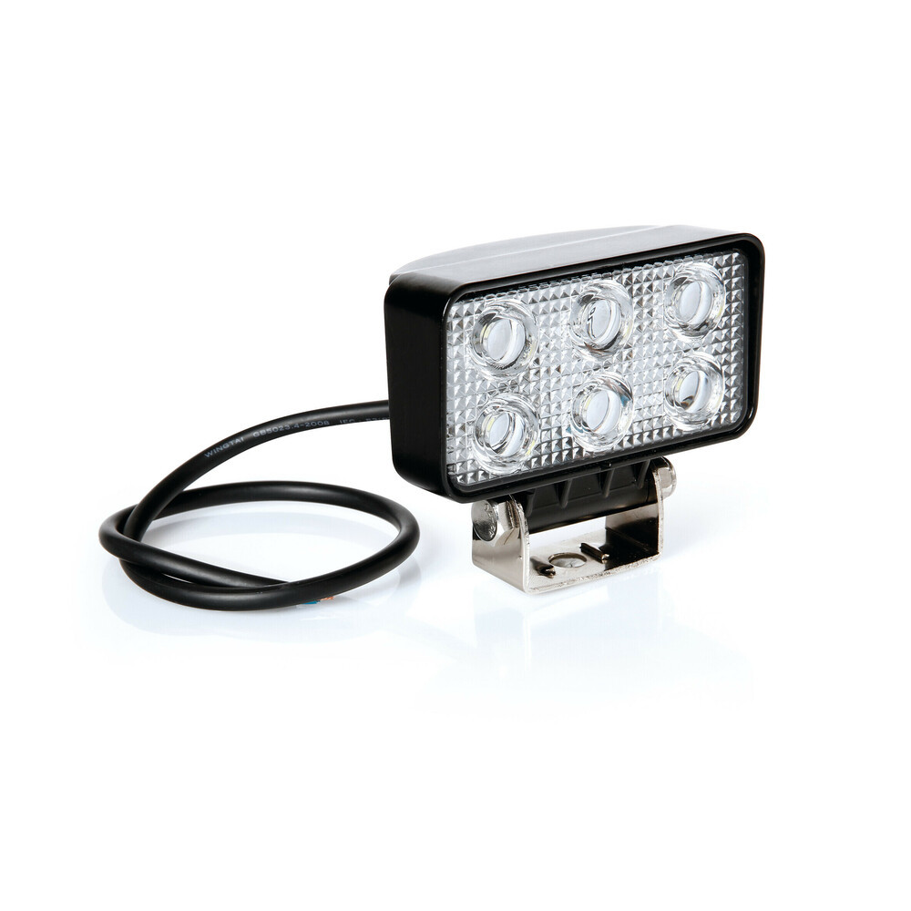 Lampa , WL-2, Munka 6 leddel, Téglalap, 6000K 10-30V (0172313)