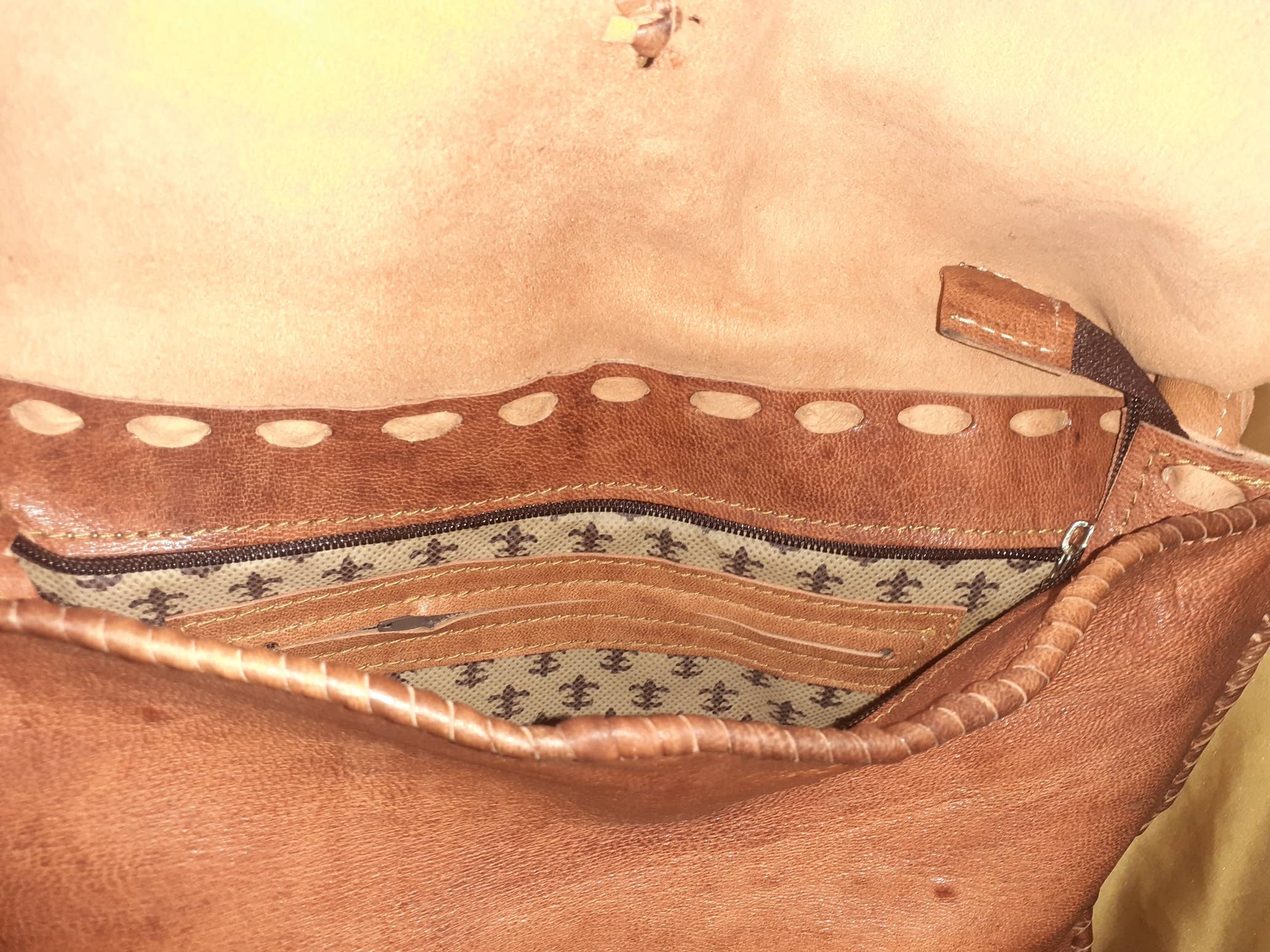 Bolso Cuadrado  de cuerno Grande