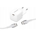 Intenso W30C GaN adapter + C315C cable 1,5m White