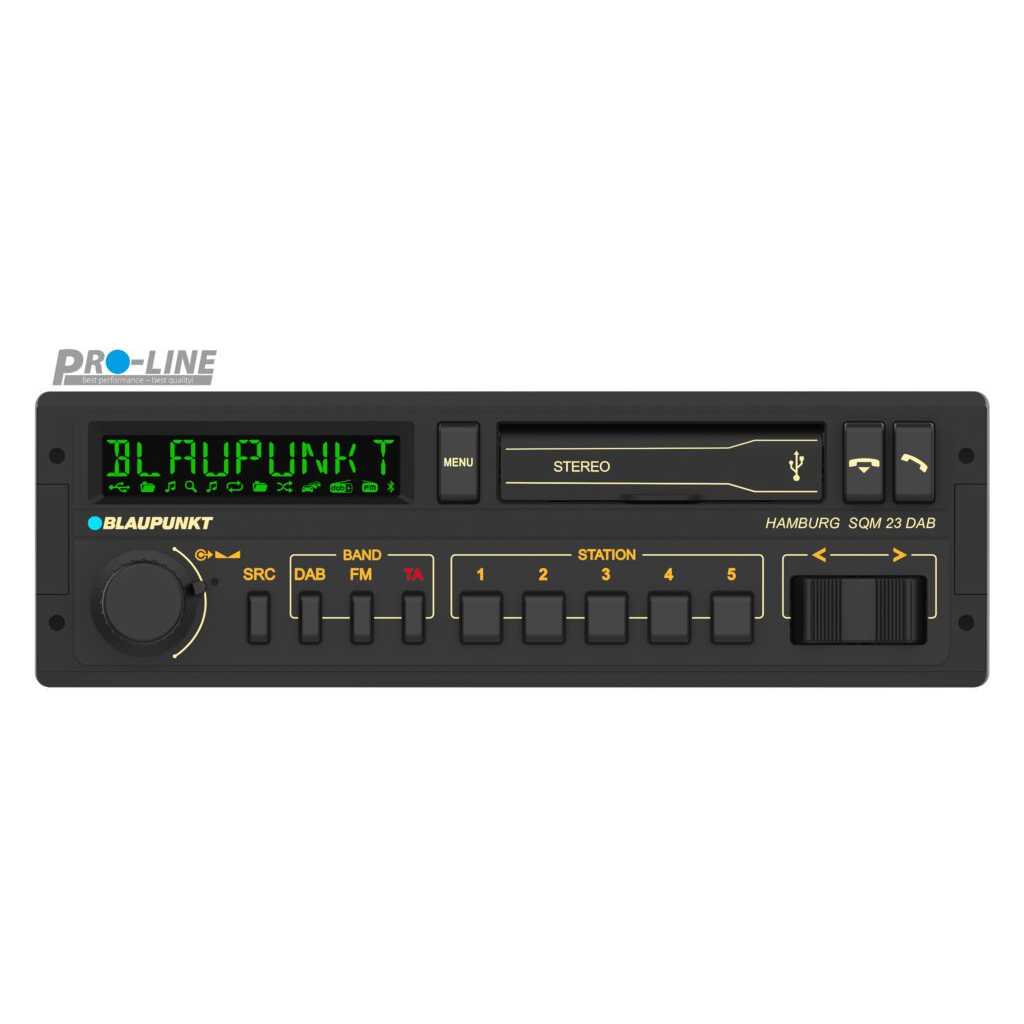 Blaupunkt Hamburg SQM 23 DAB Autó HiFi fejegység