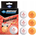 Ping-pong  labda Donic Avantgarde 3 csillagos fehér-sárga