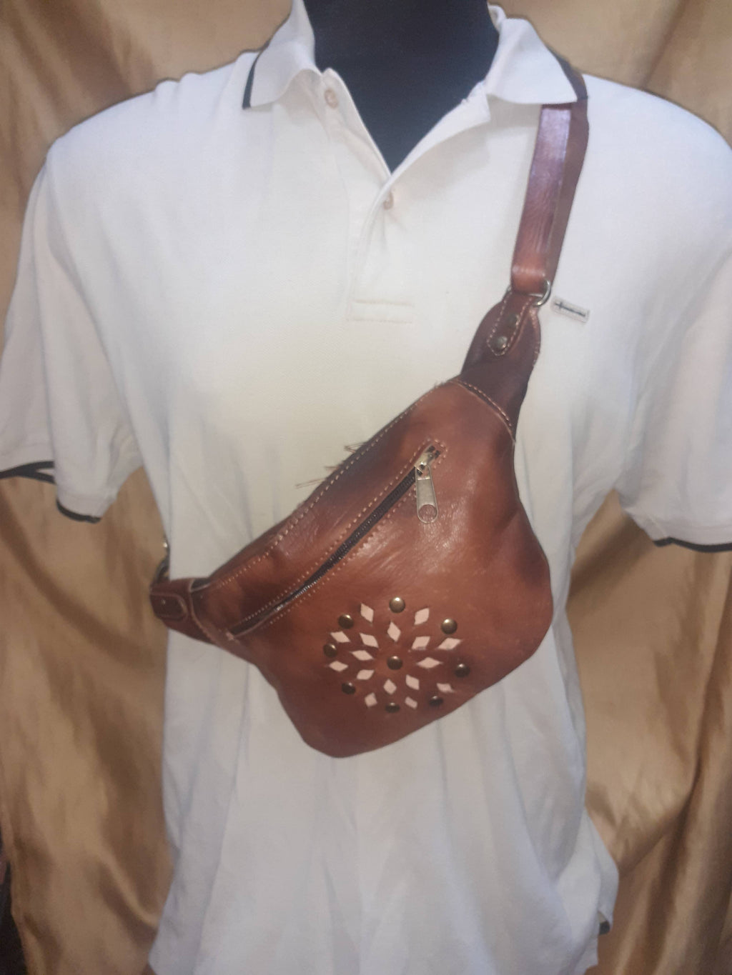Bandolera platano con estrella
