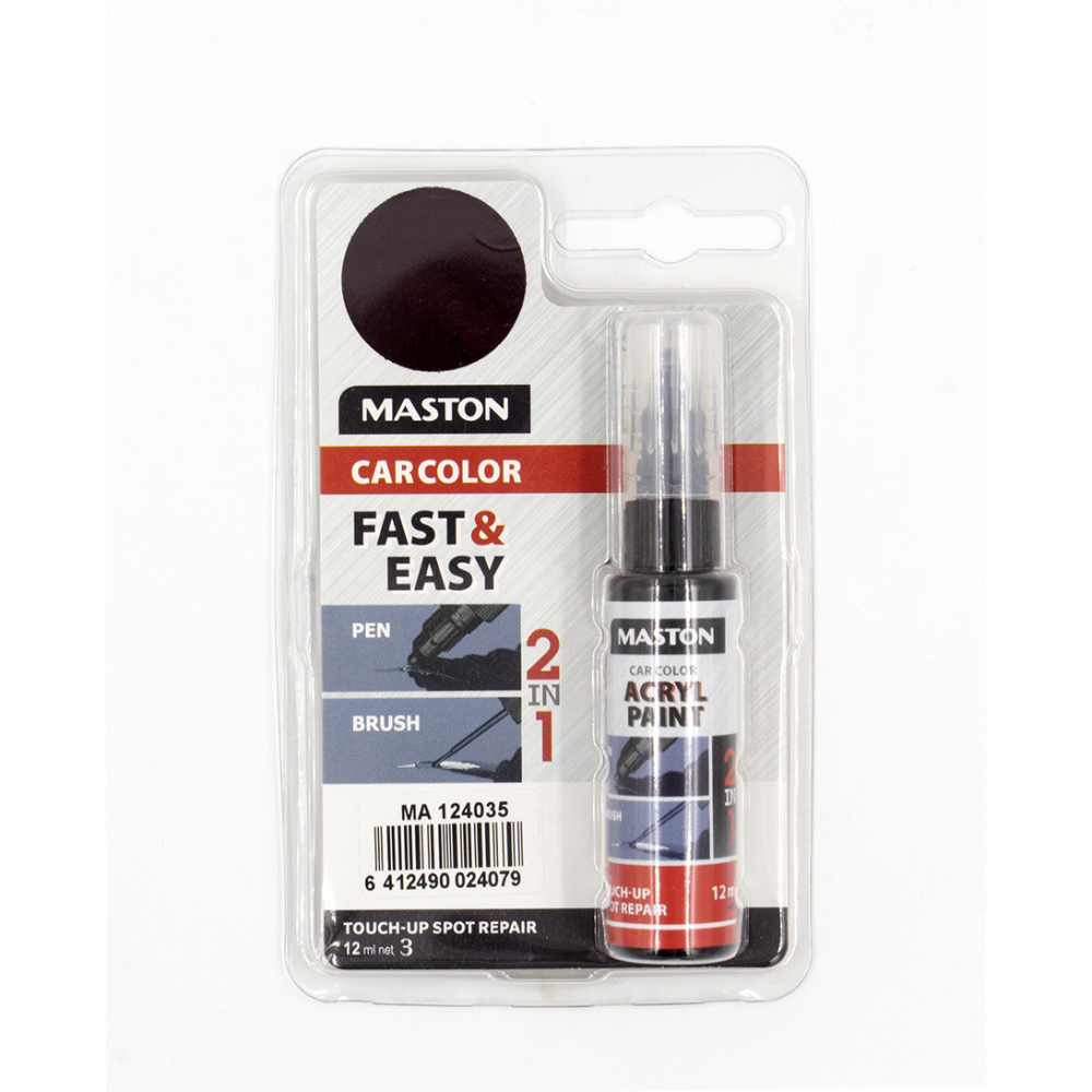 Maston , Javító Stift, 2in1, Sötétbordó, 12ml (30MA124035)