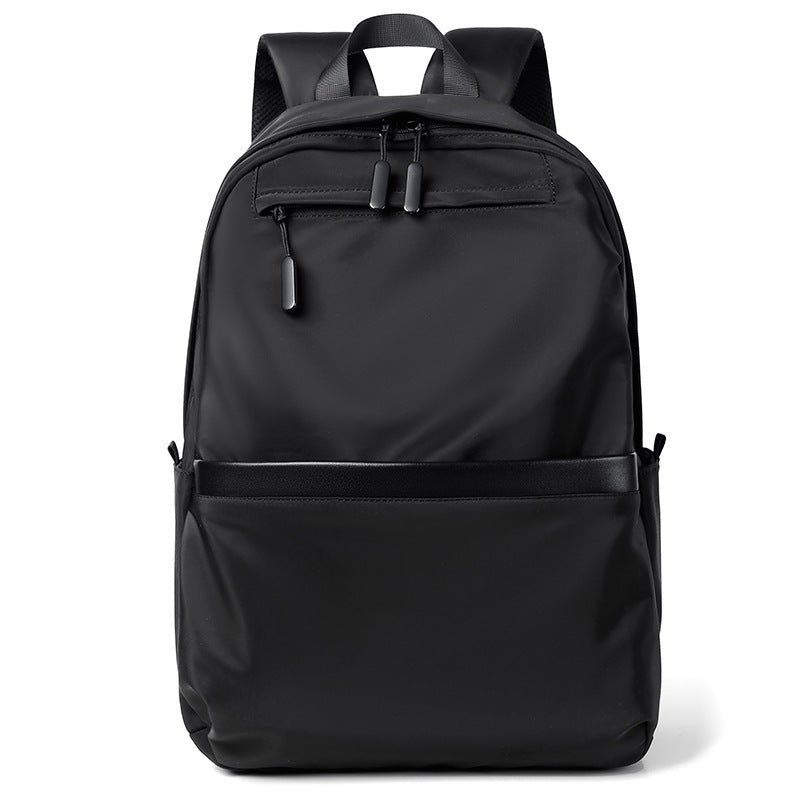 Premium Waterproof High-Density Nylon Backpack for Men & Women | Durable, Fashionable & Lightweight Urban Travel Bag | Black Laptop Backpack for Work, School & Daily Commute | Perfect for Urban Exploration & Minimalist Design Lover