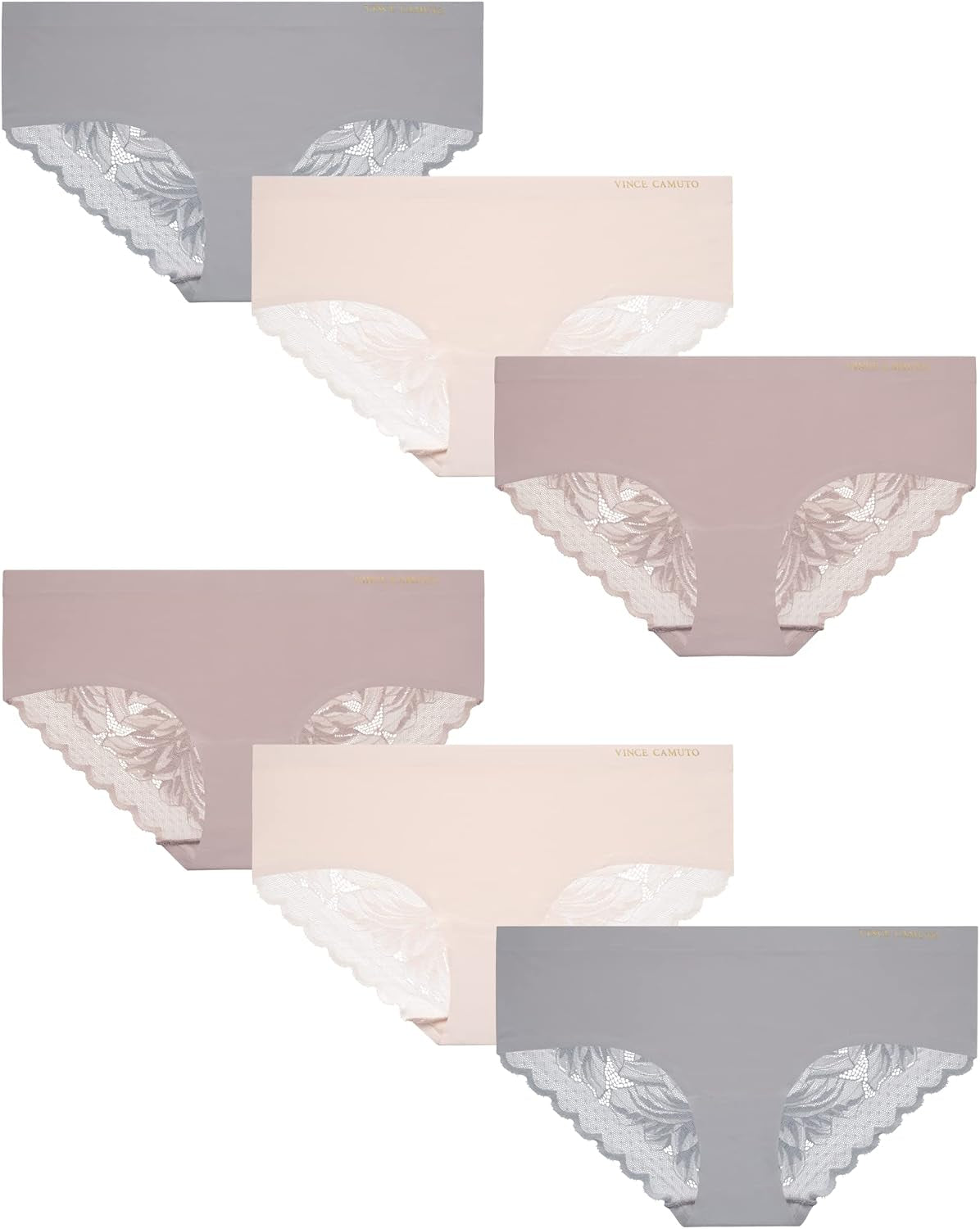 Women’S Hipster Underwear, Soft Seamless Lace, Breathable Ladies Panties, 3/6 Pack, Ropa Interior De Mujer