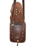 Bolso alargado cuerda bola combinado