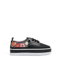 ZAPATILLA DE PIEL CON PLATAFORMA Y PEDRERÍA (DREAM COMES TRUE)