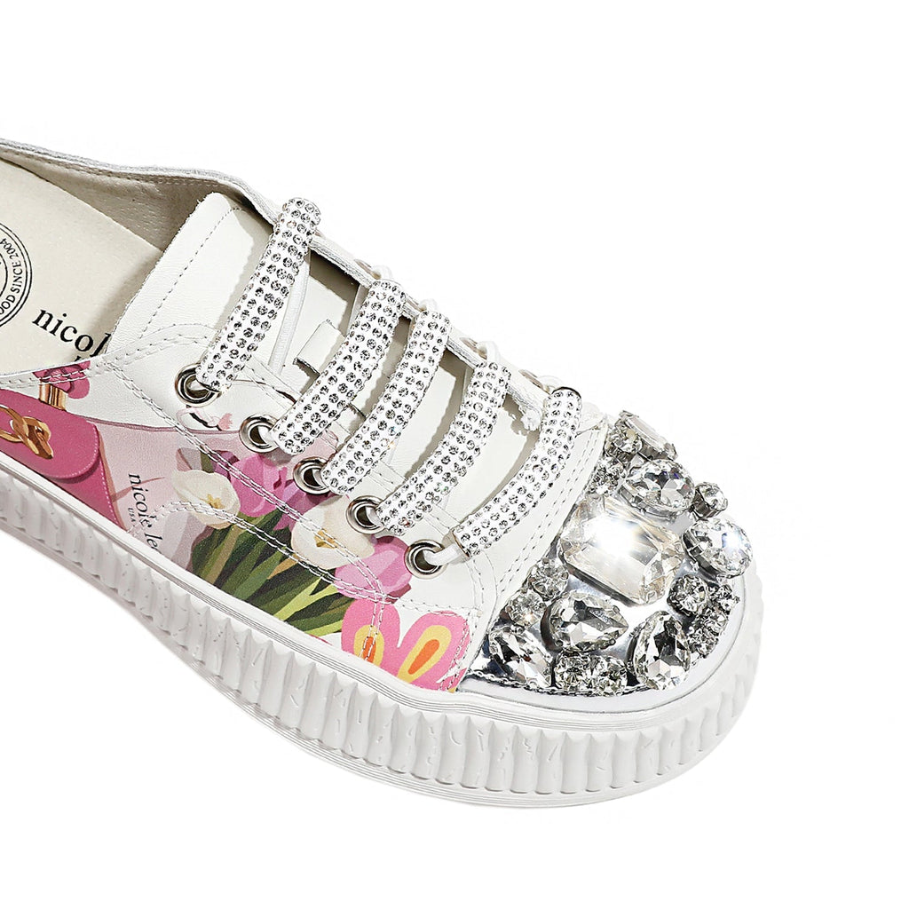 ZAPATILLAS DE PLATAFORMA (VIOLET BLOSSOM)