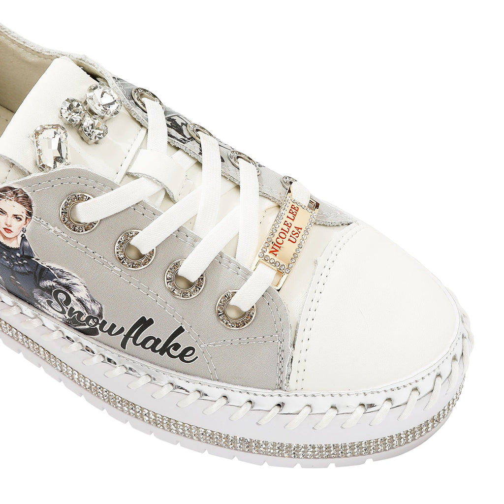 PETRA ZAPATILLAS CON PLATAFORMA (MODA SNOWFLAKE)