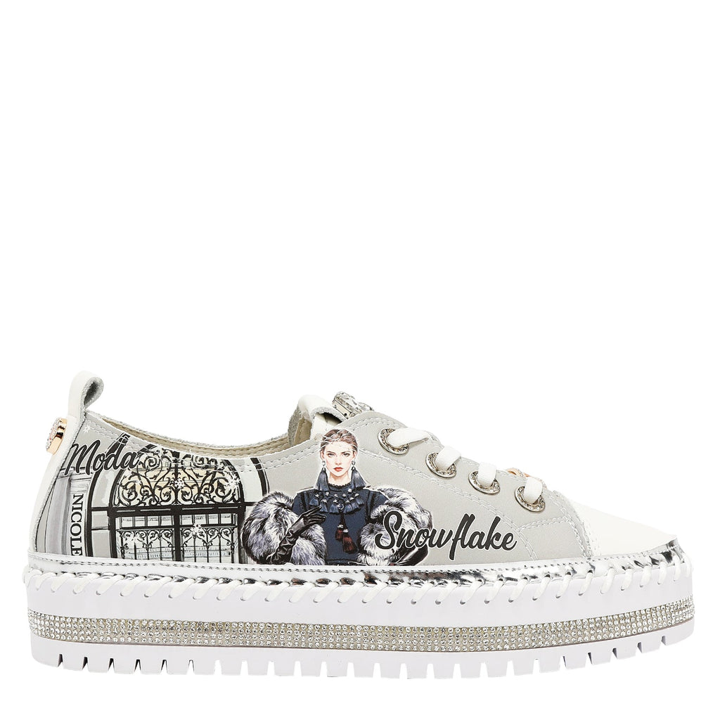 PETRA ZAPATILLAS CON PLATAFORMA (MODA SNOWFLAKE)