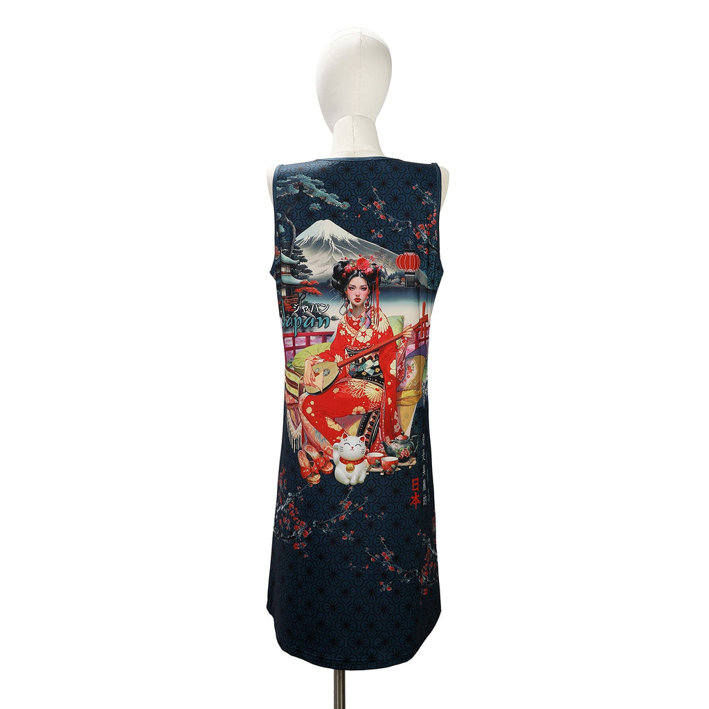 VESTIDO DE TIRANTES NICOLE LEE CON BRILLOS (AKIKO LA BELLEZA)