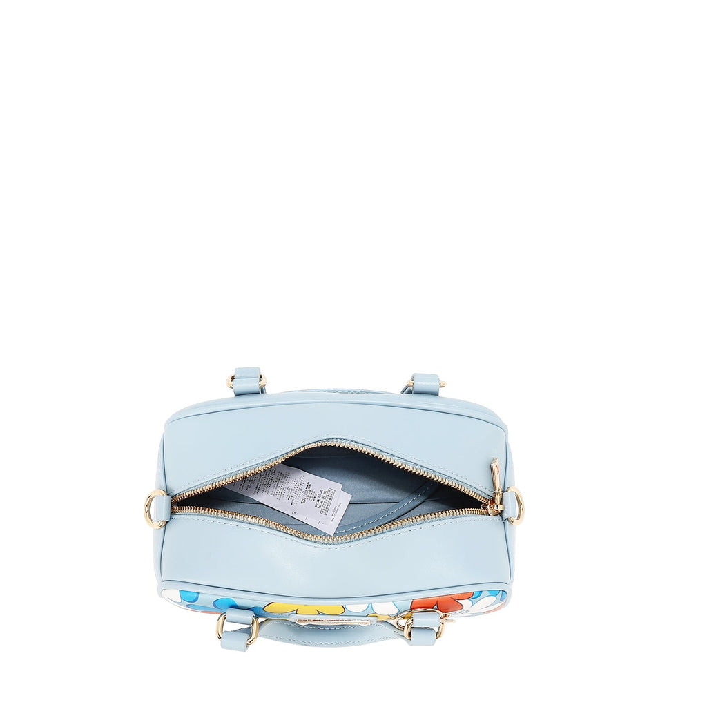MINI BOLSO BOSTON POP FLORAL (NEGRO)