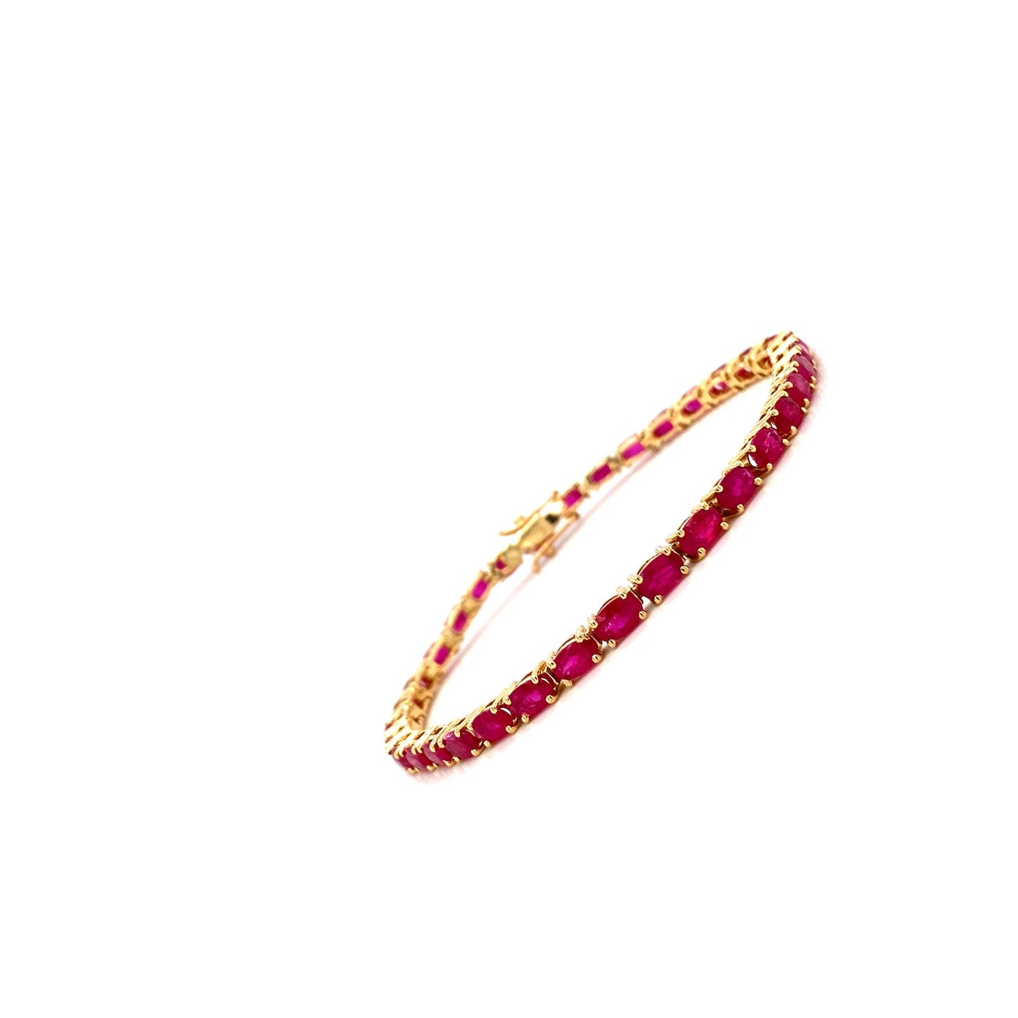 Ruby Bracelet in 14K Yellow Gold - KGD 41525