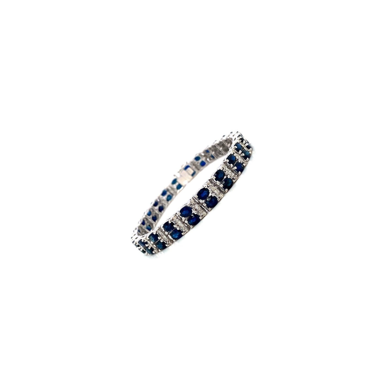 Sapphire Bracelet in .925 Sterling Silver - KSD 44951