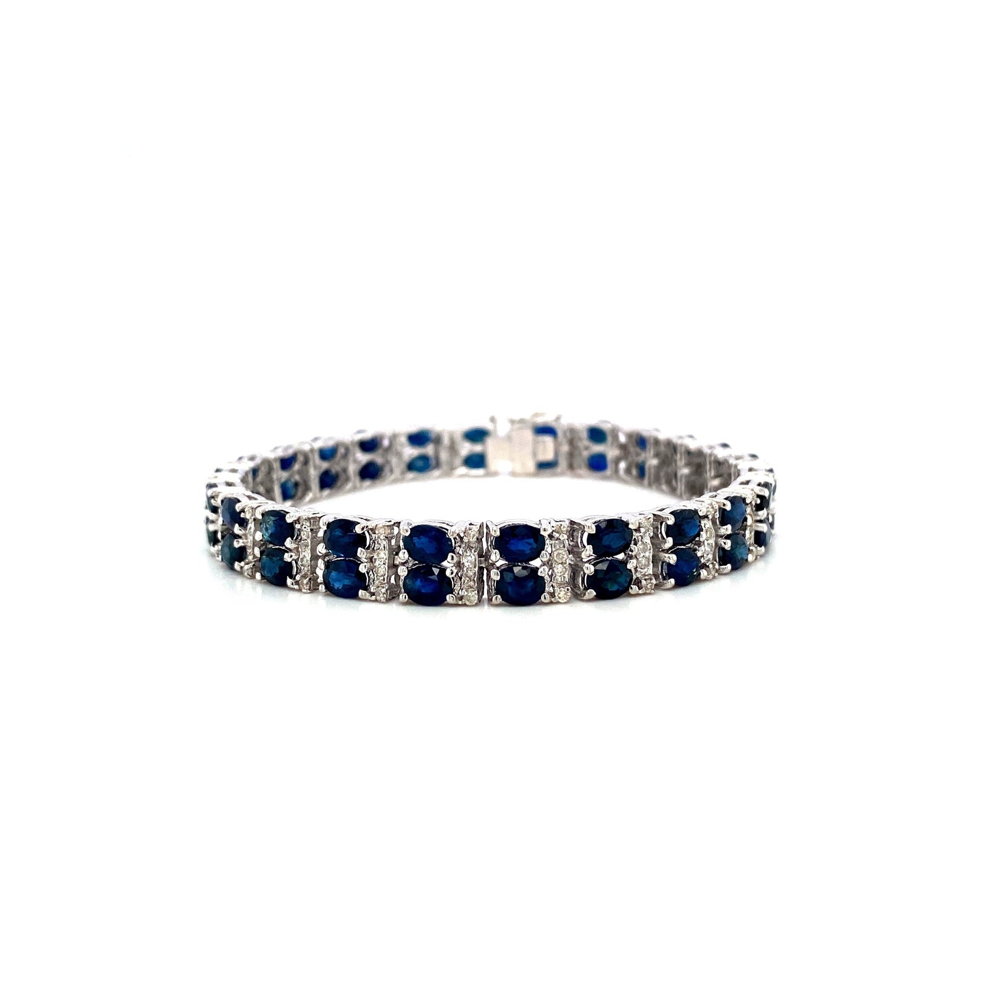 Sapphire Bracelet in .925 Sterling Silver - KSD 44951