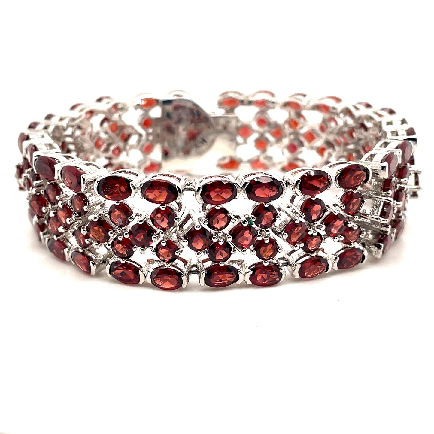 Blue Topaz Bracelet in .925 Sterling Silver - KSD 45654