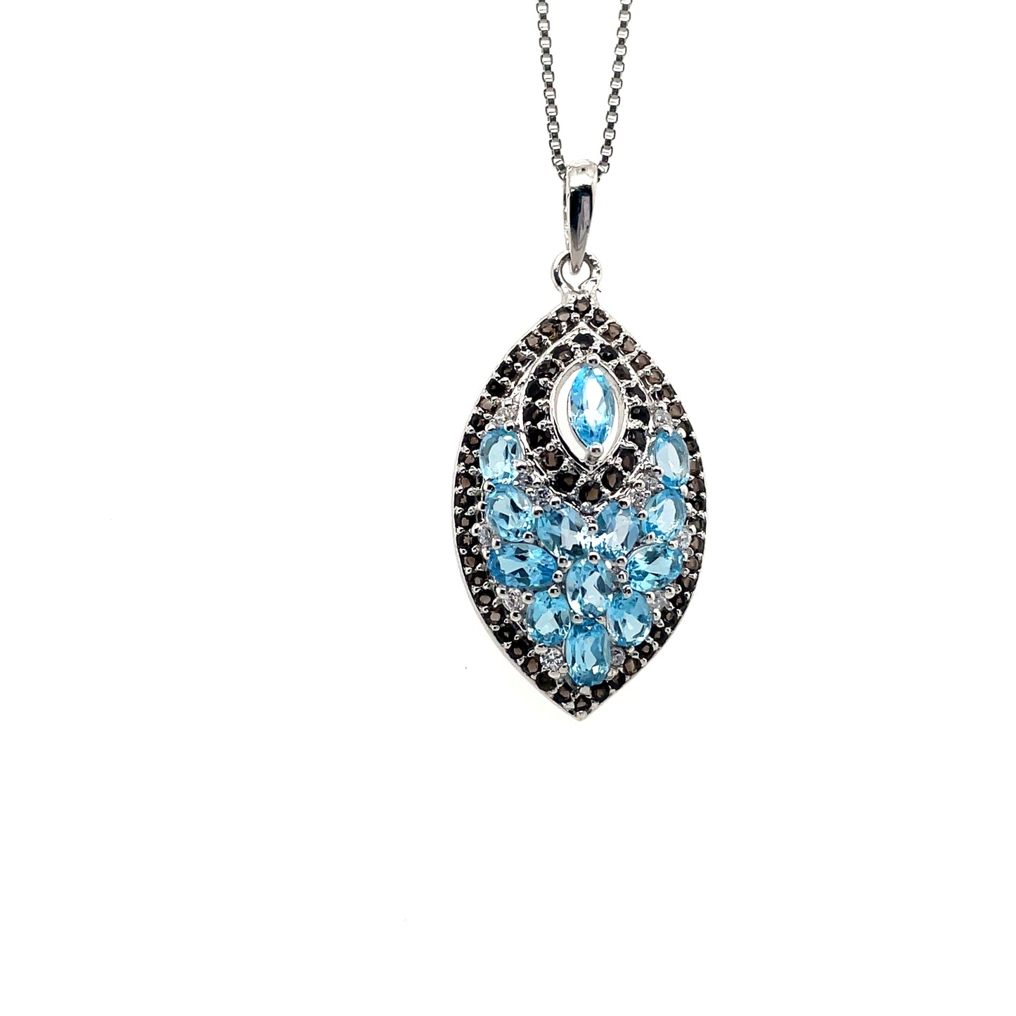 Citrine Pendant in .925 Sterling Silver - KSP 38219