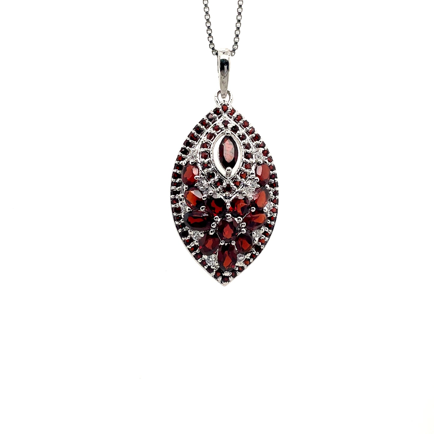 Citrine Pendant in .925 Sterling Silver - KSP 38219