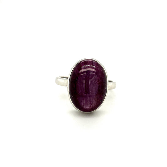 Ruby Ring in .925 Sterling Silver - KSR 11602