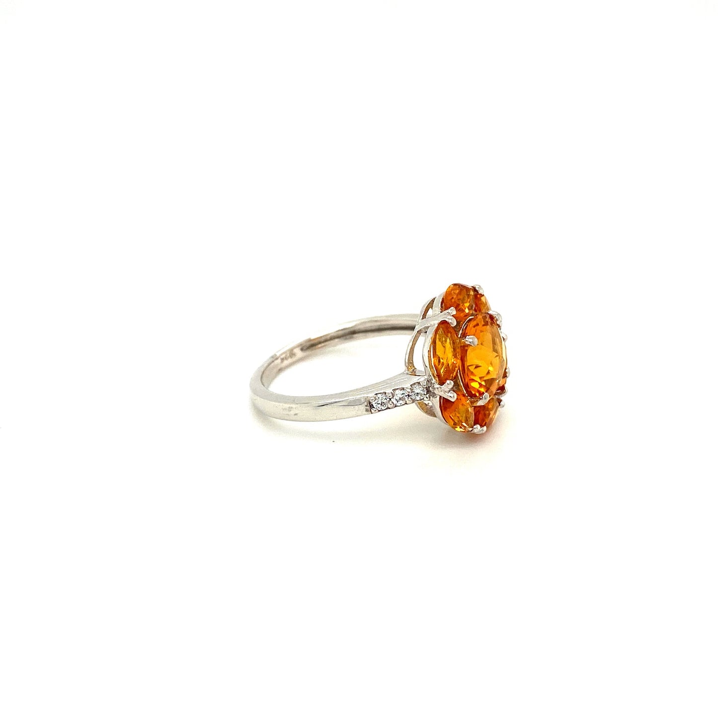 Citrine Ring in .925 Sterling Silver KSR - 14040