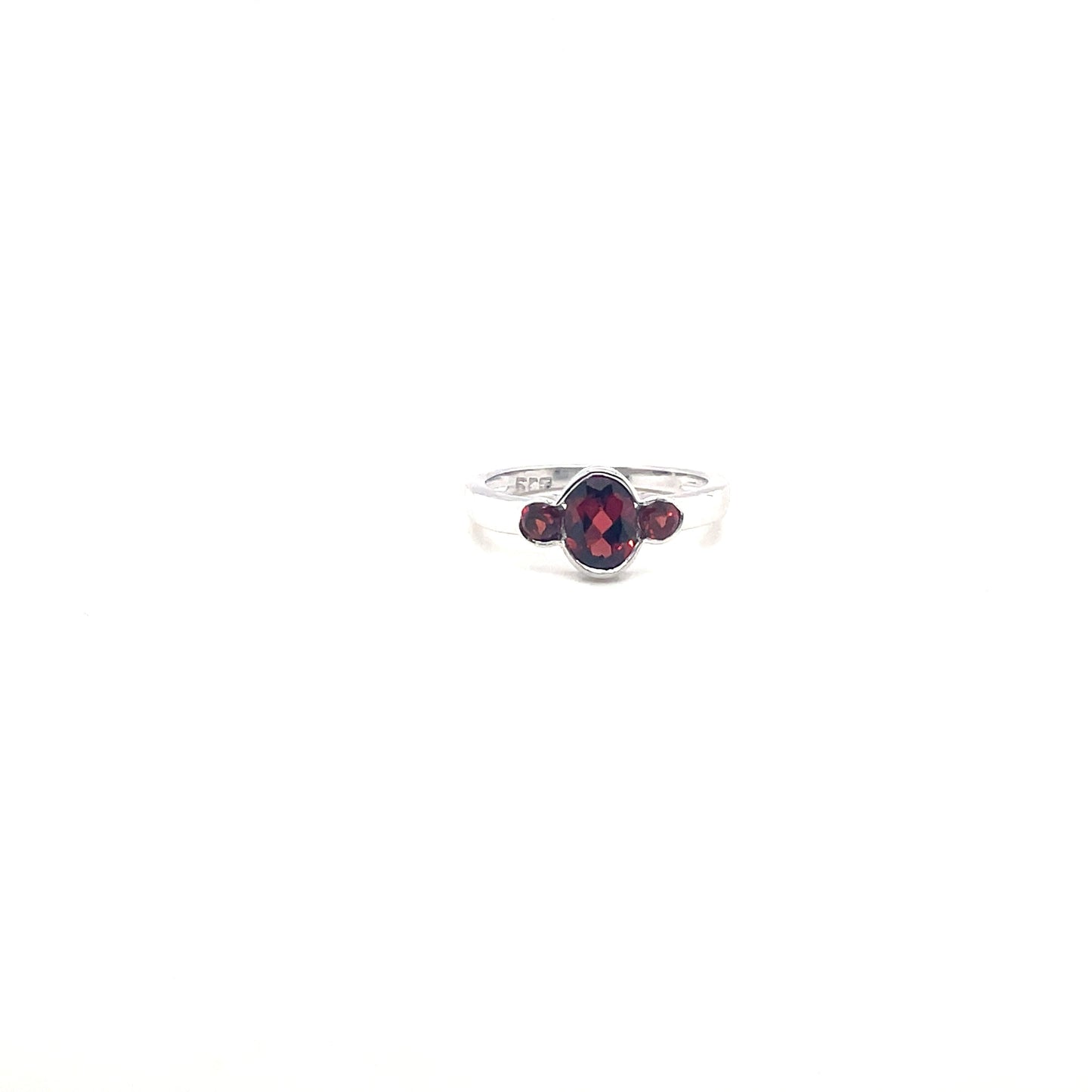 Blue Topaz Ring in .925 Sterling Silver - KSR 14953