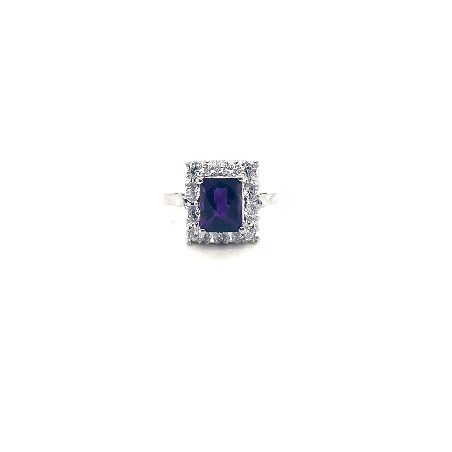 Blue Topaz Ring in .925 Sterling Silver - KSR 17423