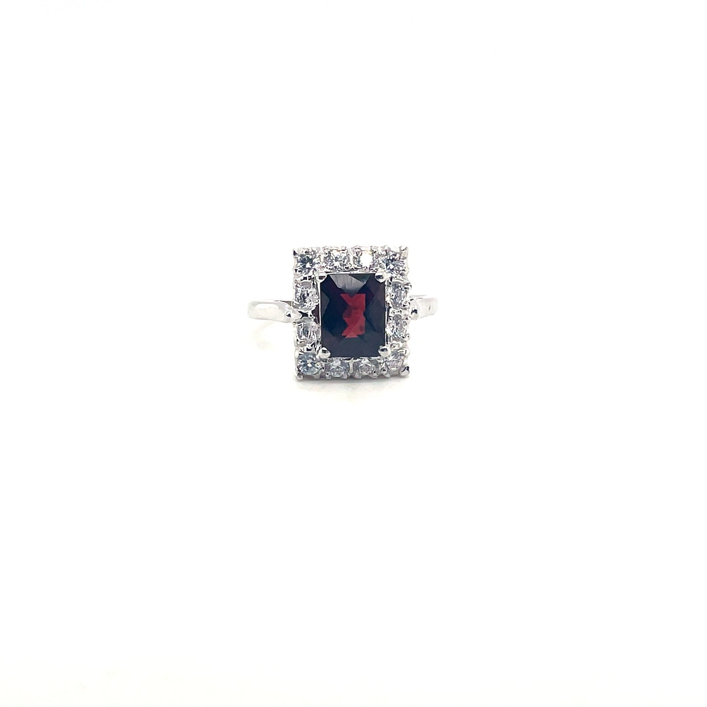 Blue Topaz Ring in .925 Sterling Silver - KSR 17423