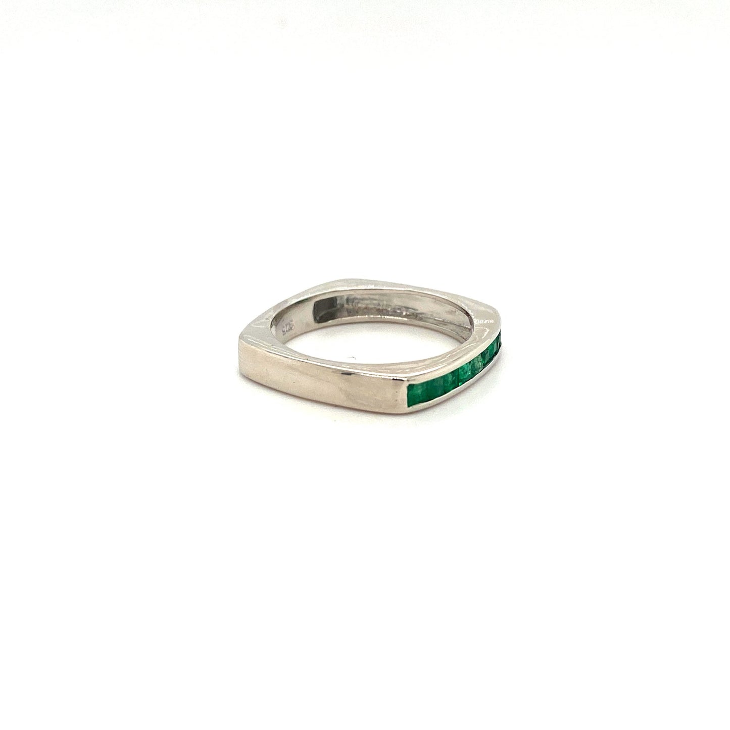 Emerald Ring in .925 Sterling Silver - KSR 17598