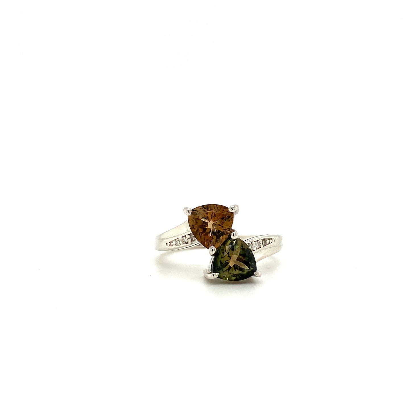 Multi Tourmaline Ring in .925 Sterling Silver KSR - 18042