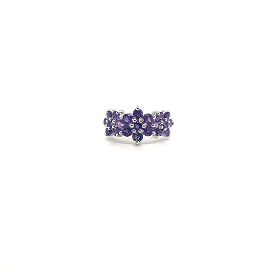 Amethyst Ring in .925 Sterling Silver - KSR 19701