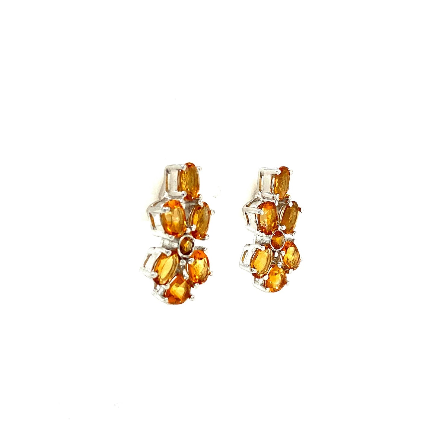 Citrine Jewellery Set in .925 Sterling Silver - KSS 6066
