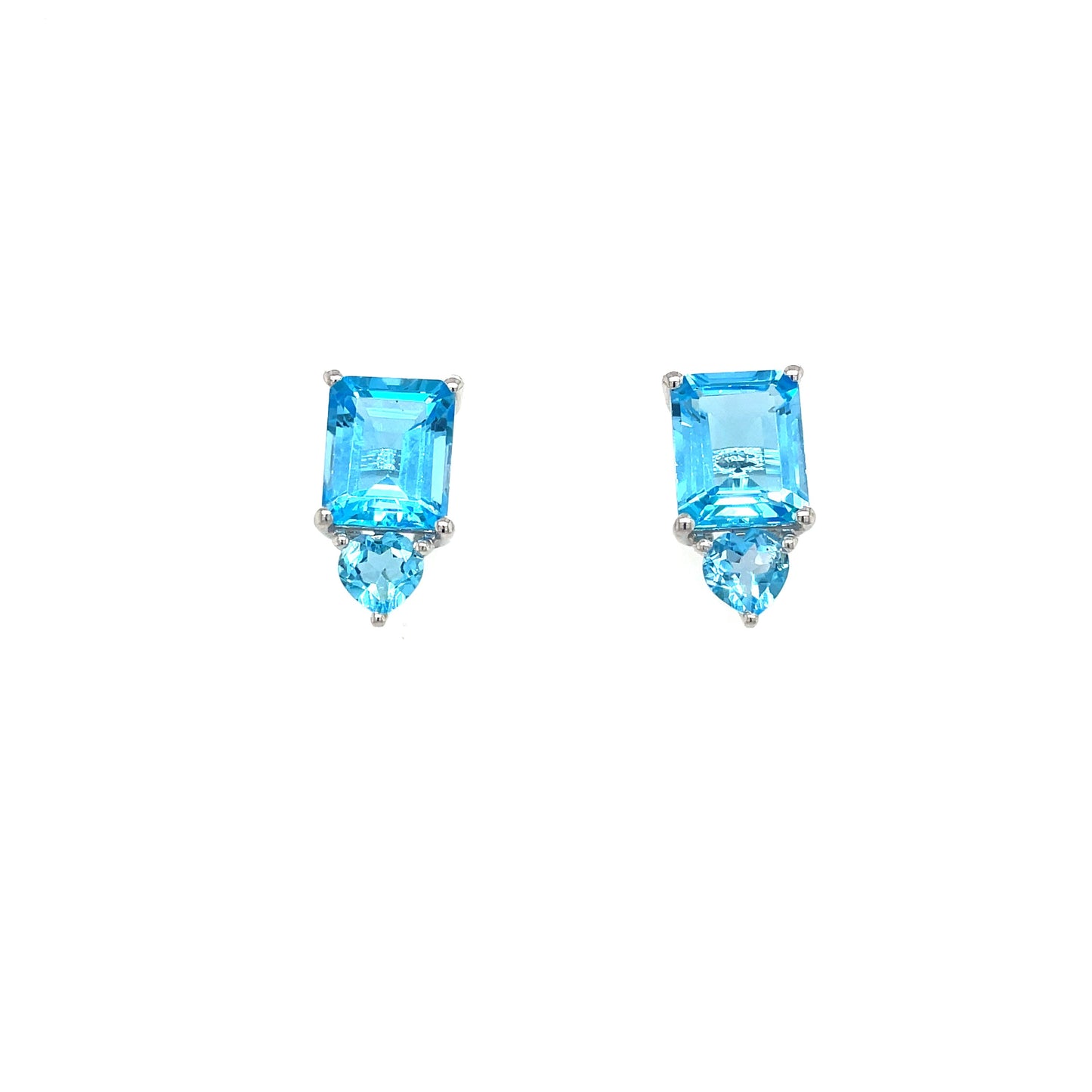 Amethyst Earring in .925 Sterling Silver - KST 58725