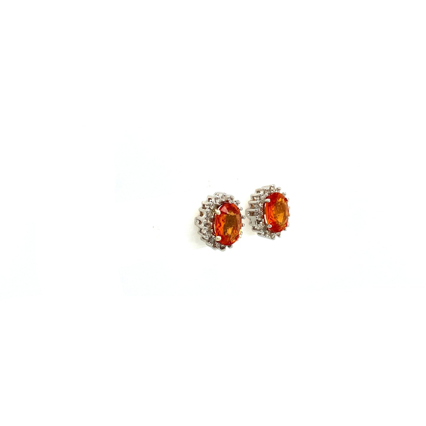 Multi Sapphire Earring in .925 Sterling Silver - KST 53597