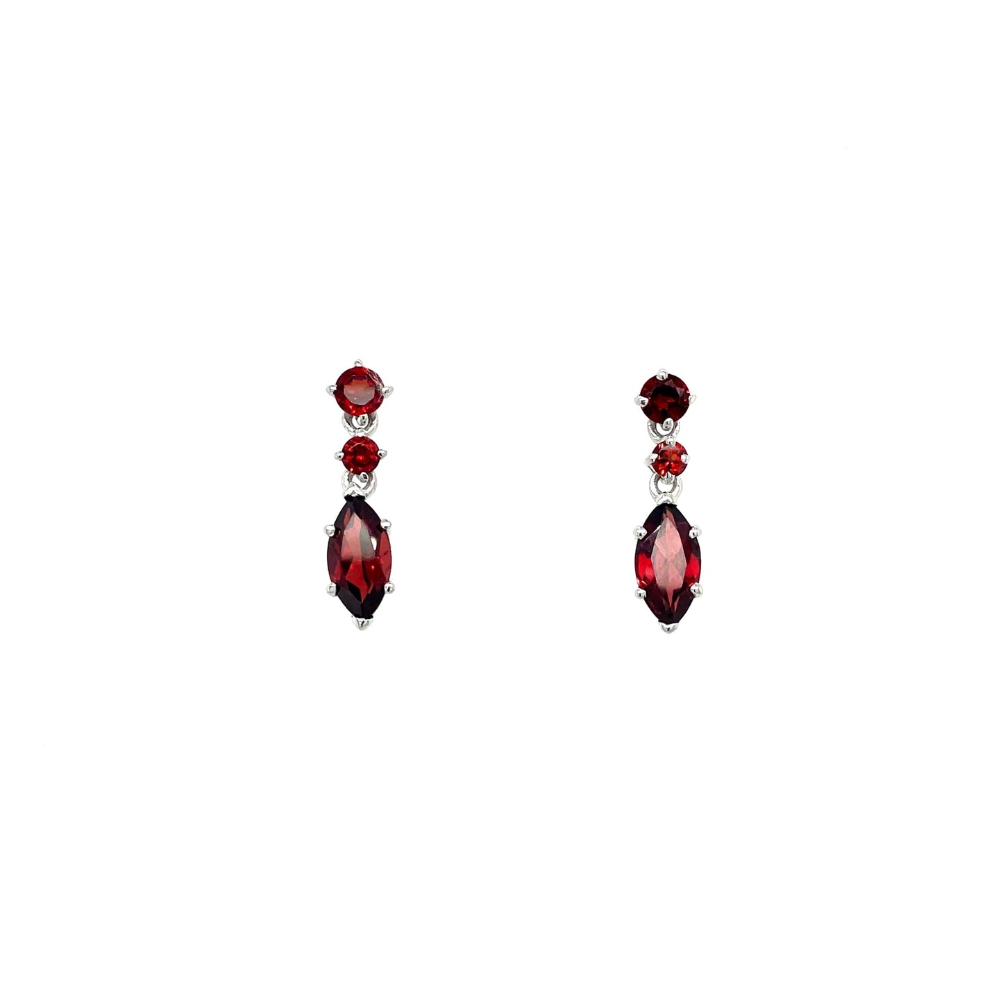 Amethyst Earring in .925 Sterling Silver - KST 54549