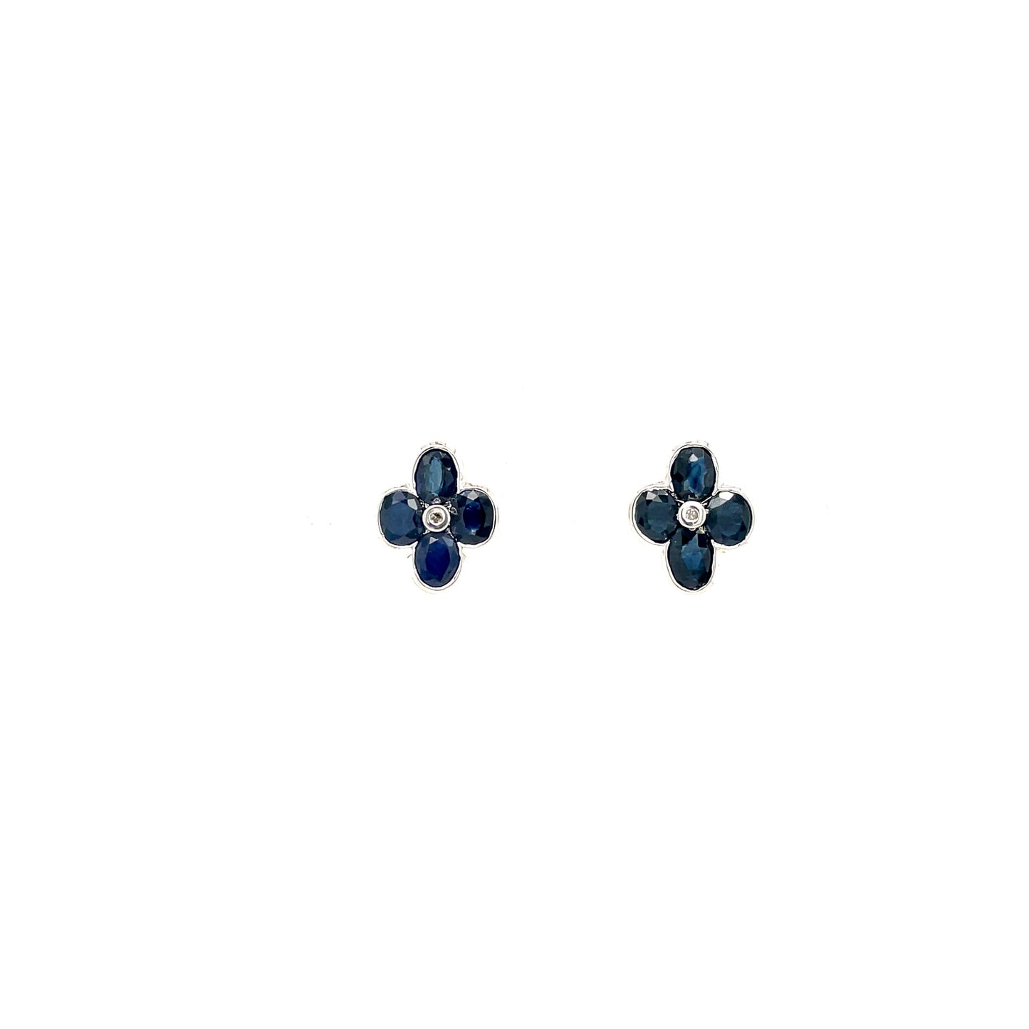 Emerald Earring in .925 Sterling Silver - KST 54717