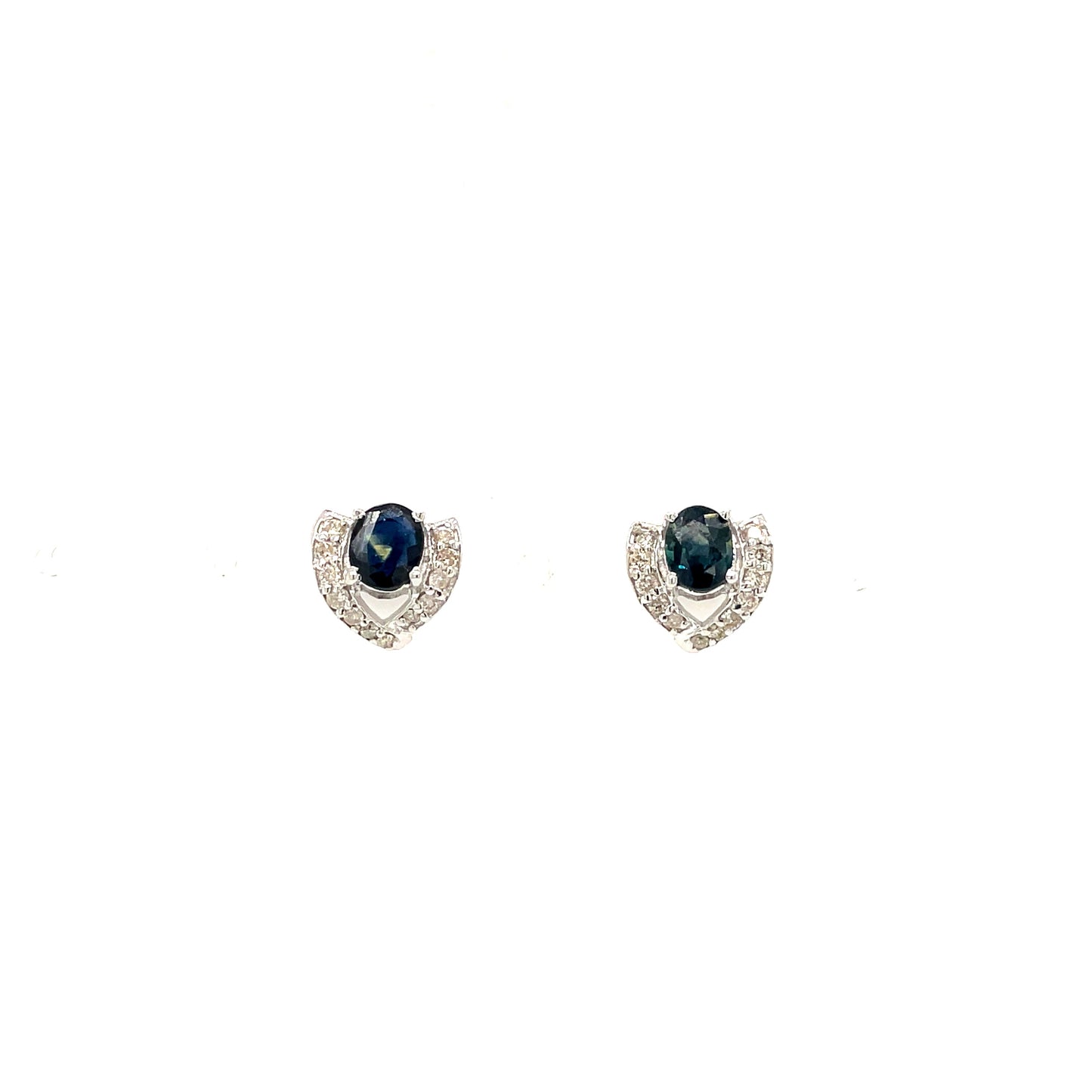 Emerald Earring in .925 Sterling Silver - KST 56354