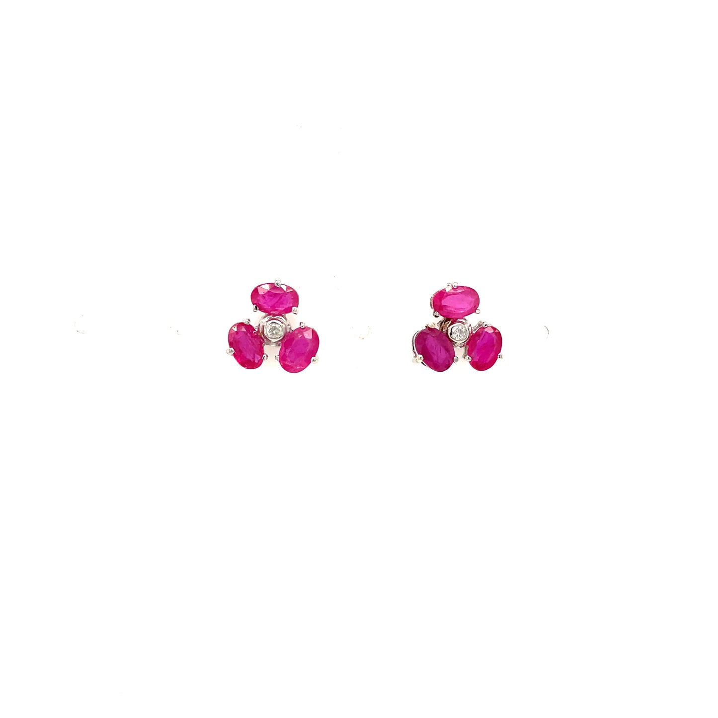 Sapphire Earring in .925 Sterling Silver - KST 58059