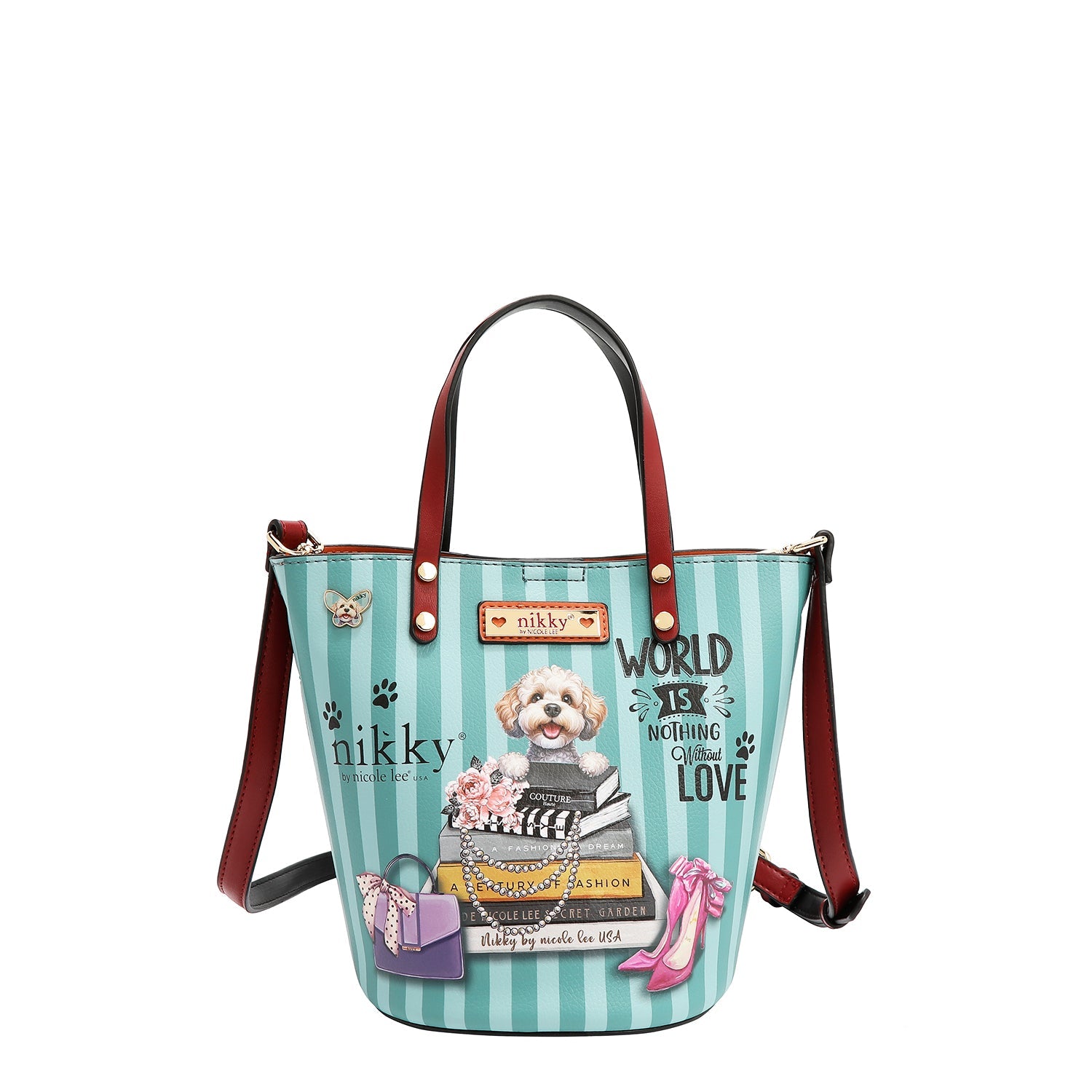 BOLSO BUCKET EN 2 PIEZAS (MEANT TO LOVE YOU)