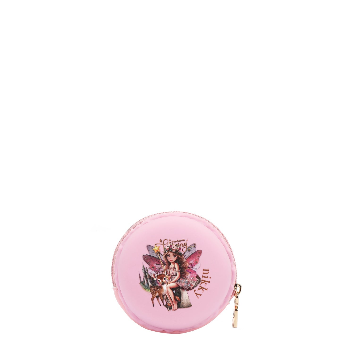 ESTUCHE REDONDO DE SILICONA (FAIRY TALE ROSA)