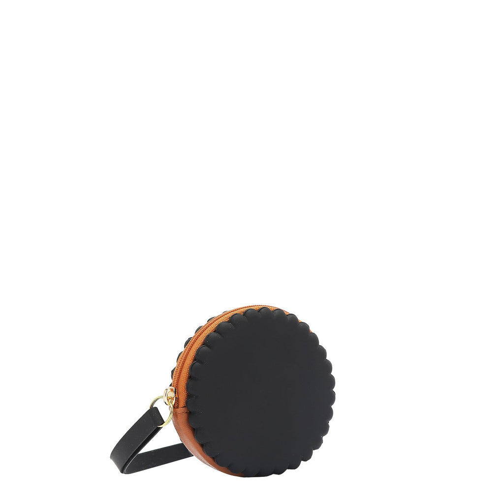 ESTUCHE REDONDO DE SILICONA CON PULSERA (ESSENCE OF YOU NEGRO)