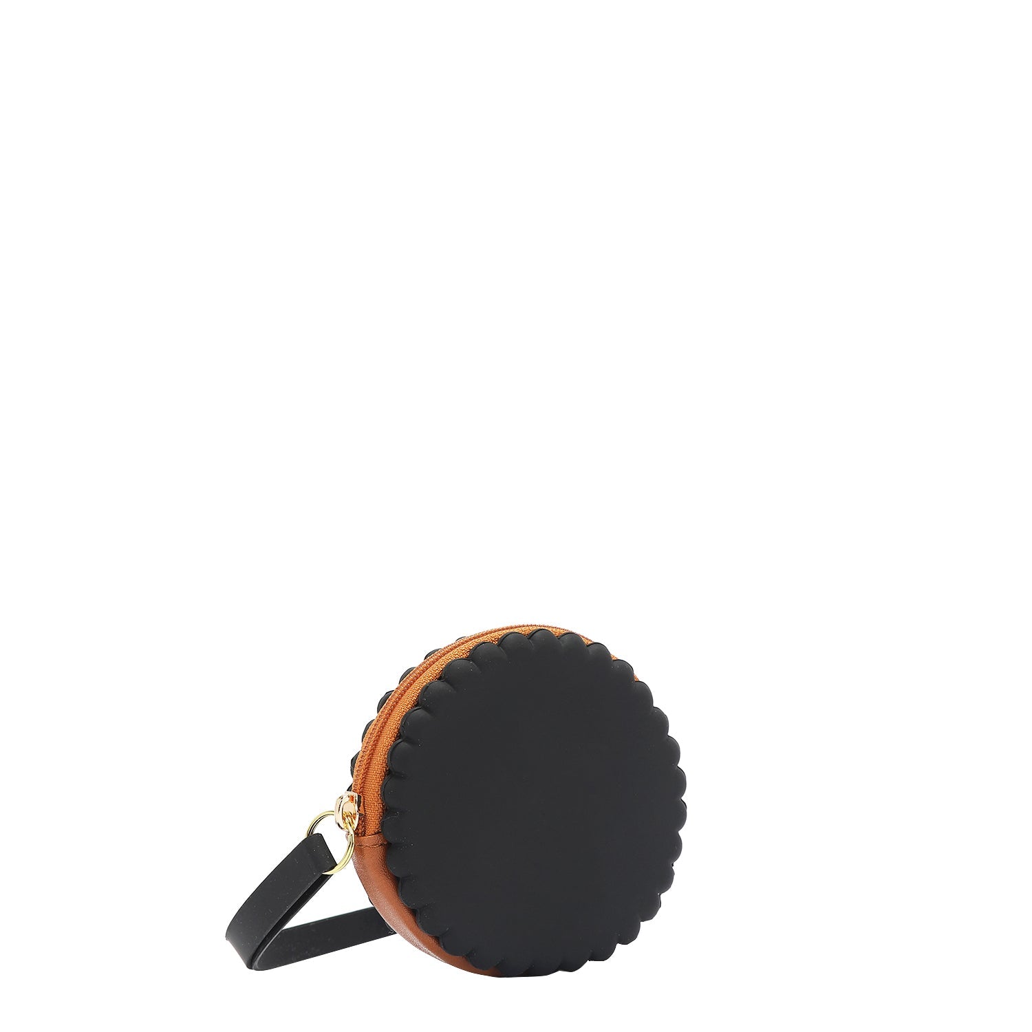 ESTUCHE REDONDO DE SILICONA CON PULSERA (ESSENCE OF YOU NEGRO)