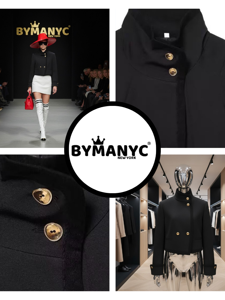 Noir Avant-Garde Jacket • FIFTH AVE New Collection BYMANYC ® New York